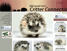 Tablet Screenshot of critterconnection.cc